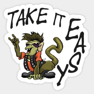 Take it easy Sticker